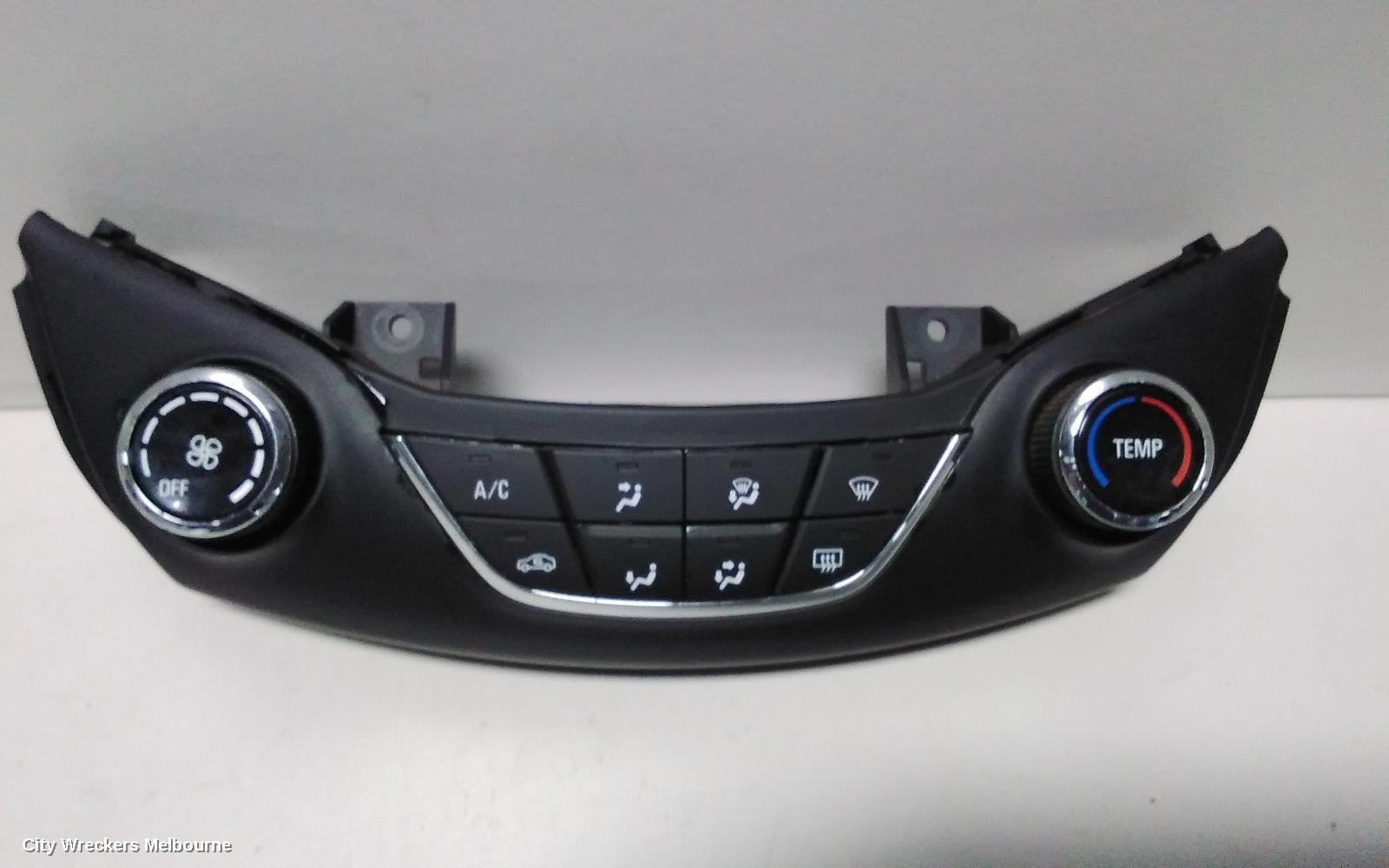 HOLDEN ASTRA HEATER/AC CONTROLS, NON CLIMATE CONTROL, BL, SEDAN 05/2017 - 12/2020