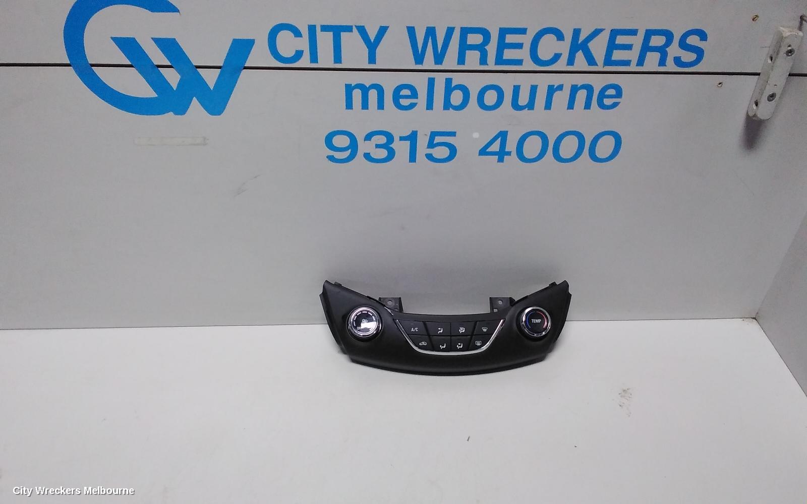 HOLDEN ASTRA HEATER/AC CONTROLS, NON CLIMATE CONTROL, BL, SEDAN 05/2017 - 12/2020