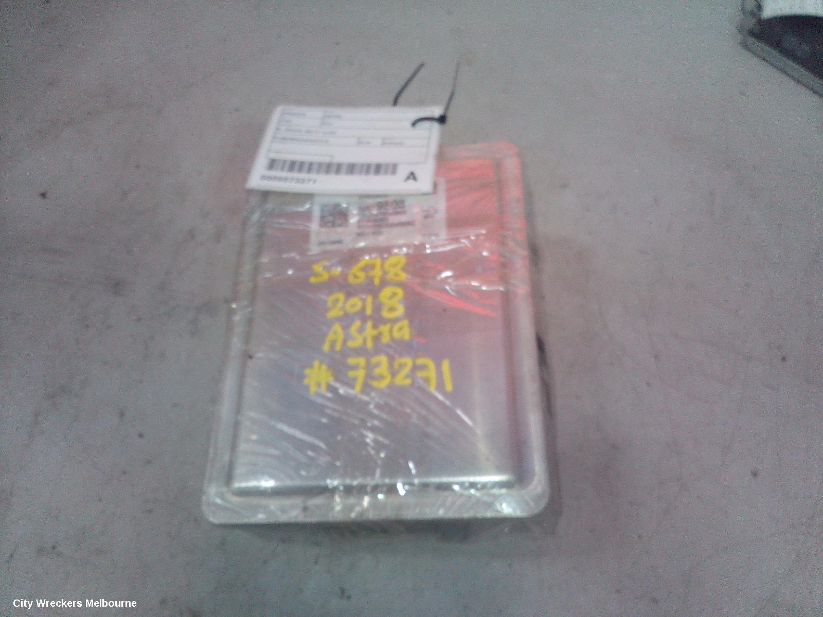 HOLDEN ASTRA ECU, BL, SEDAN, 05/2017 - 12/2020