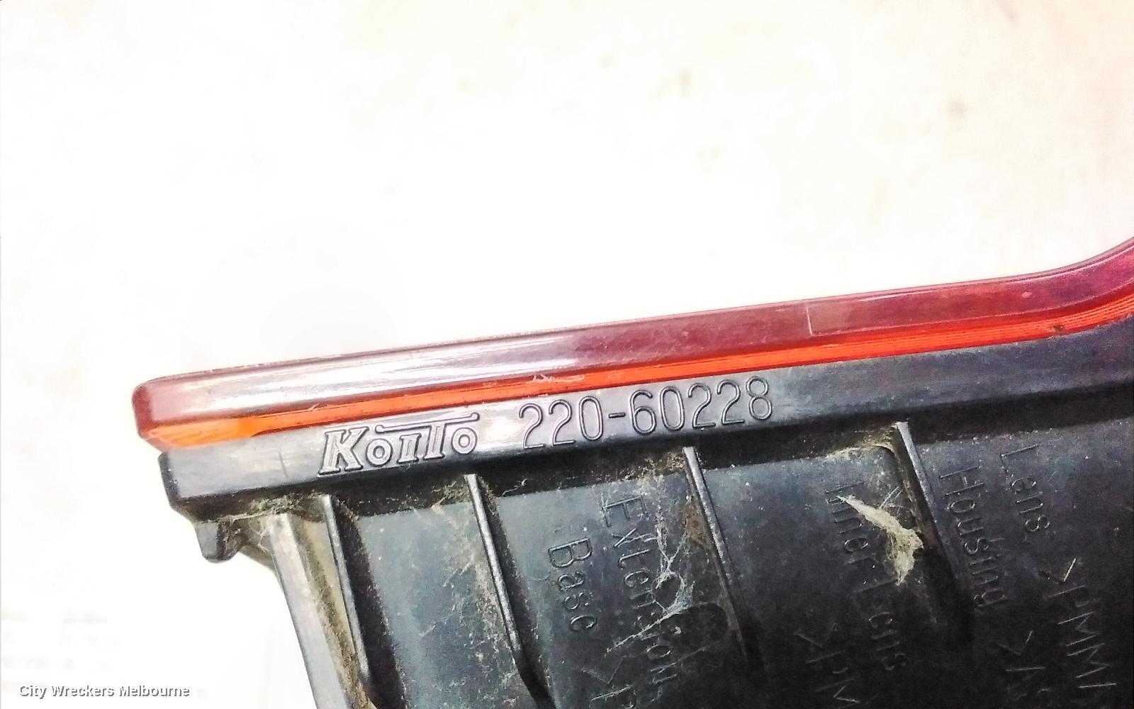 SUBARU OUTBACK LEFT TAILLIGHT, 6TH GEN, IN BODY, 08/2014 - 12/2020