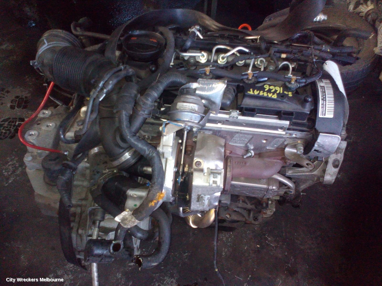 VOLKSWAGEN PASSAT TRANS/GEARBOX, AUTO, FWD, DIESEL, 2.0, 3C/MK6 B7, PDY CODE, 12/2012 - 05/2015