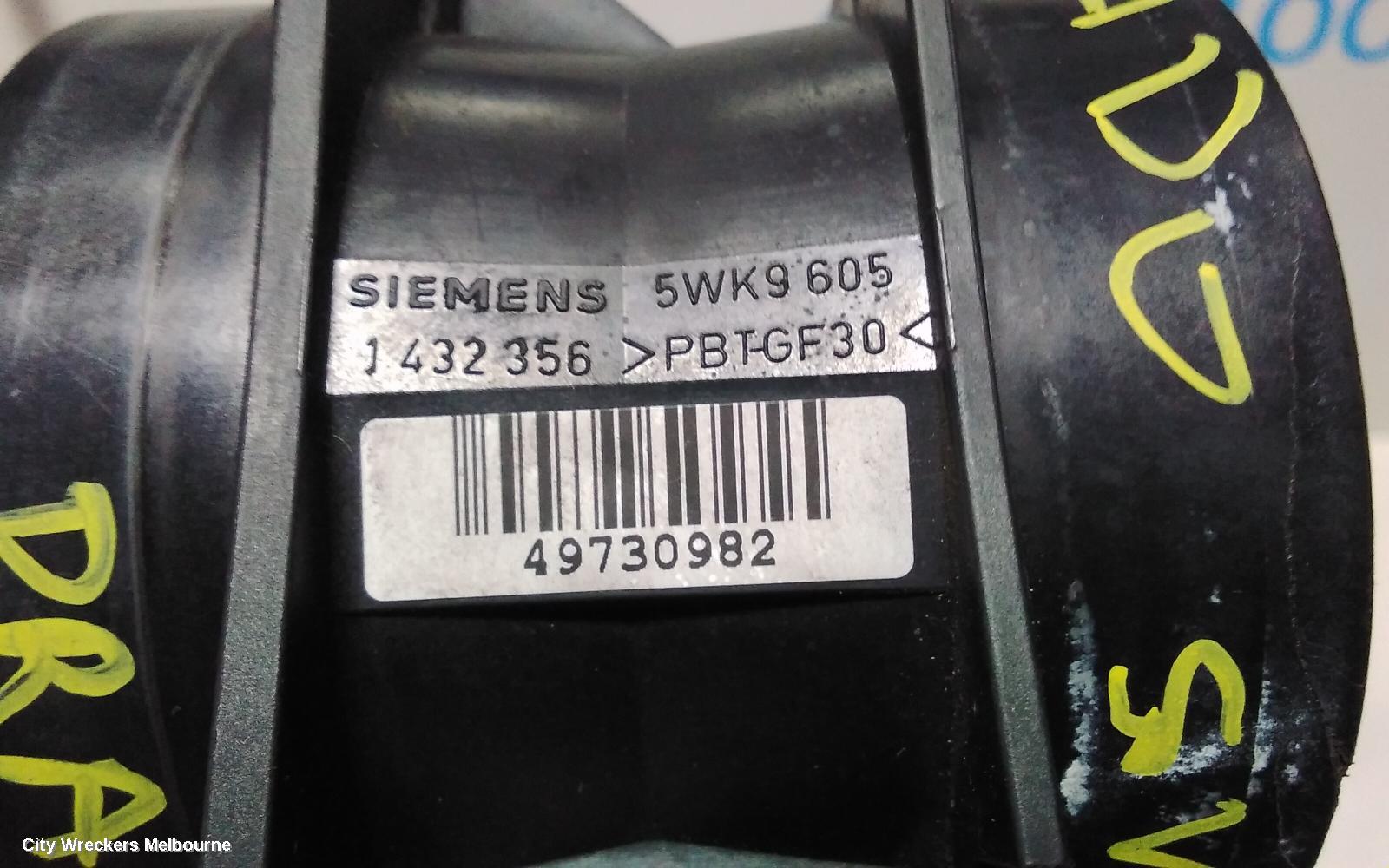 TOYOTA PRADO AIR FLOW METER, 3.4, 5VZ-FE, PETROL, 95 SERIES, 22204-21010, 07/1996 - 12/2002