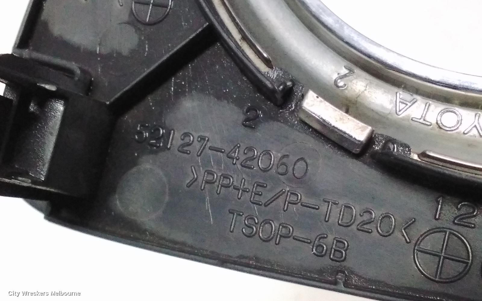 TOYOTA RAV4 LEFT INDICATOR/FOG/SIDE, BUMPER FOGLAMP, ACA33, 11/2005 - 11/2012