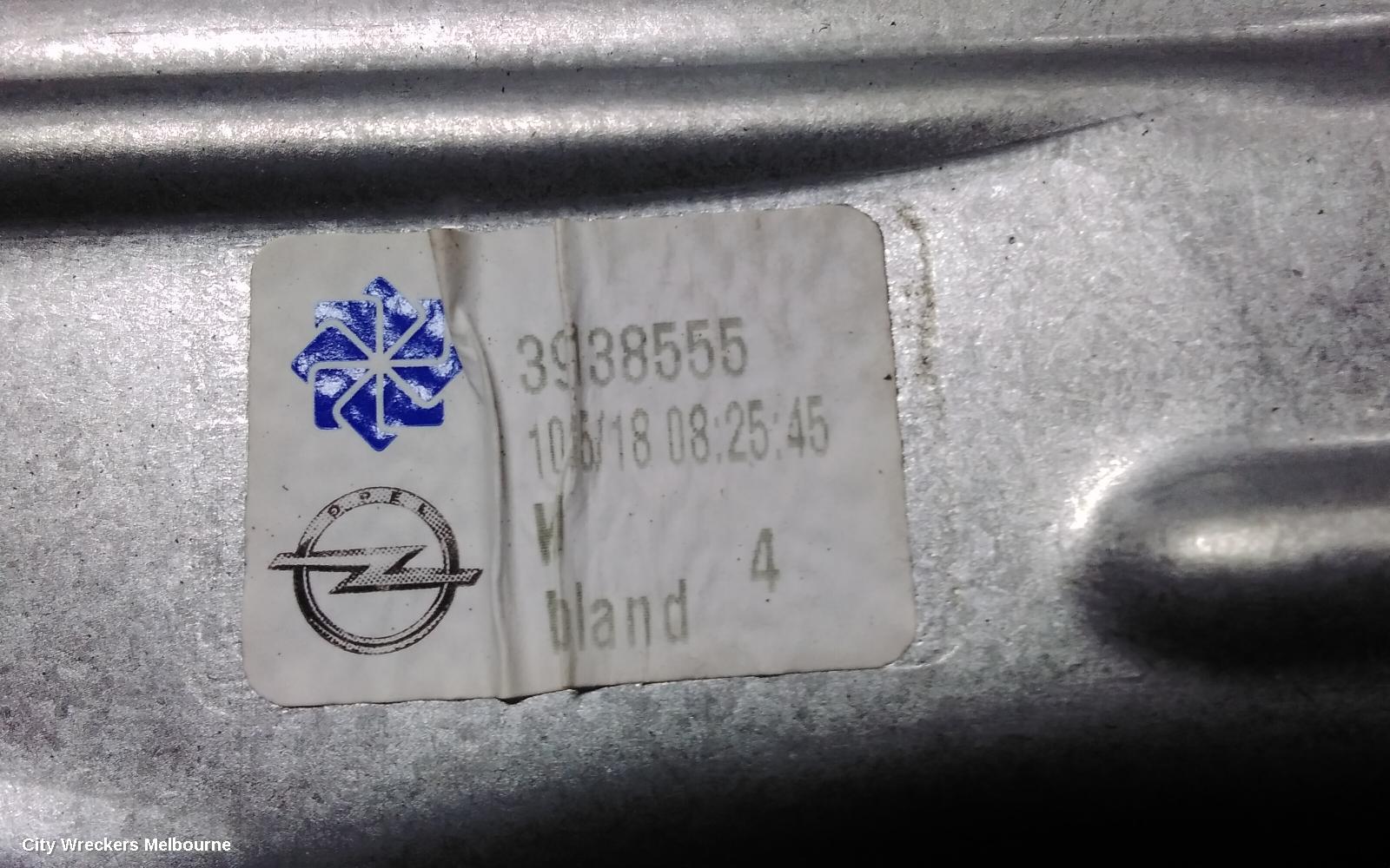 HOLDEN COMMODORE LEFT REAR WND REG/MOTOR, ZB, 10/2017 - 12/2020