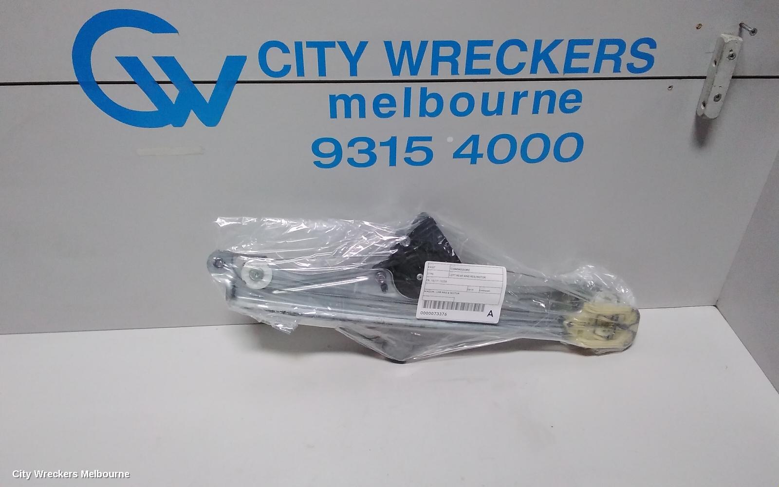 HOLDEN COMMODORE LEFT REAR WND REG/MOTOR, ZB, 10/2017 - 12/2020