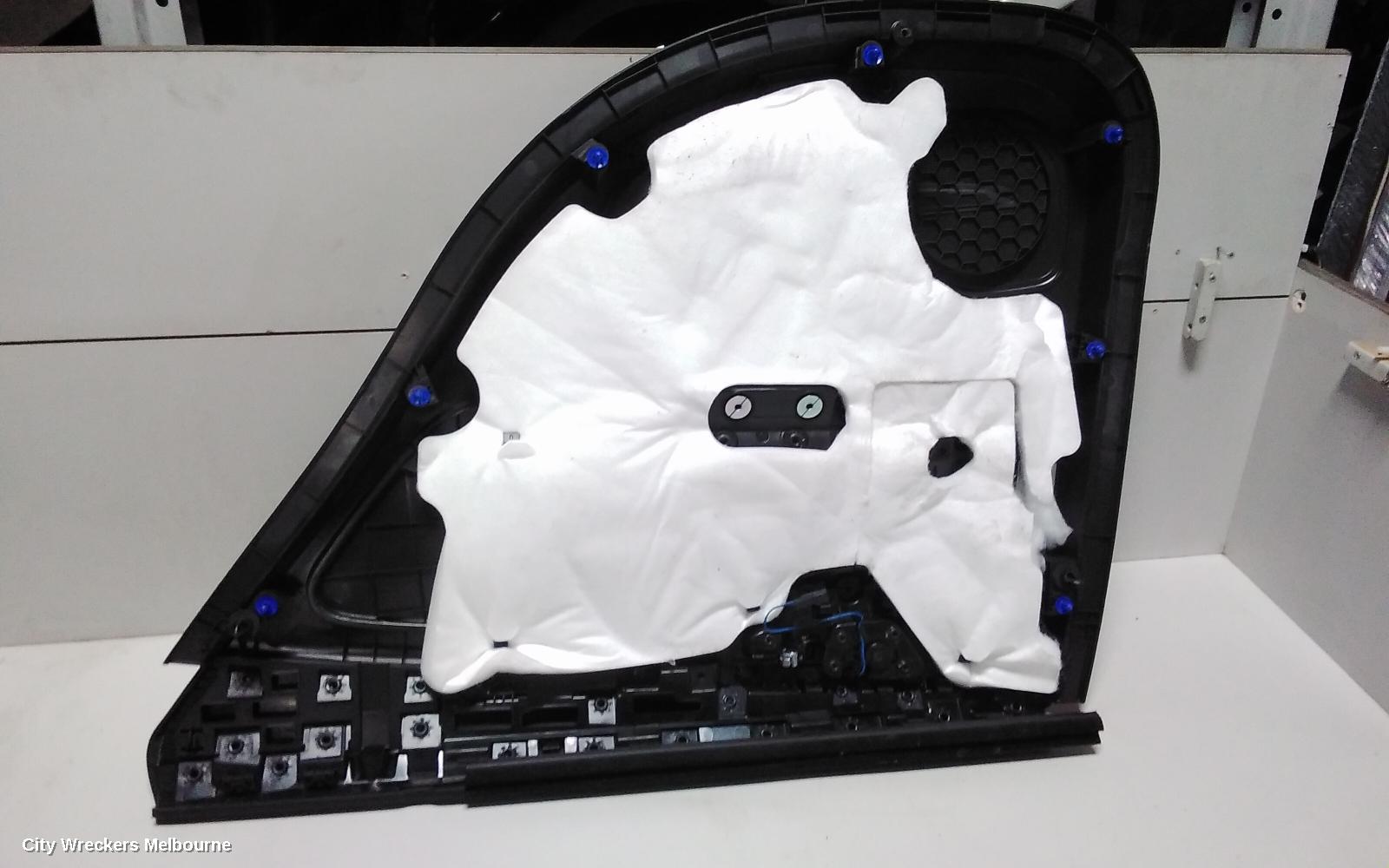 HOLDEN COMMODORE DOOR TRIM, LH REAR, ZB, 10/2017 - 12/2020