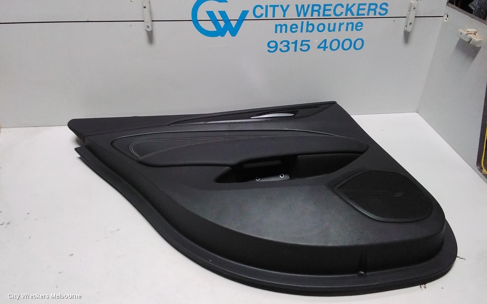 HOLDEN COMMODORE DOOR TRIM, LH REAR, ZB, 10/2017 - 12/2020