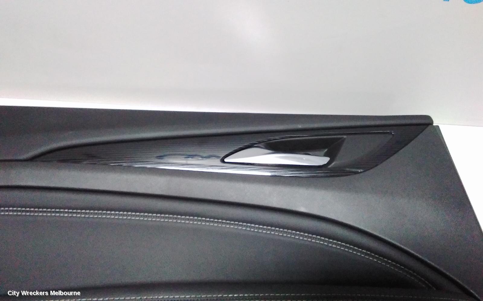 HOLDEN COMMODORE DOOR TRIM, LH REAR, ZB, 10/2017 - 12/2020