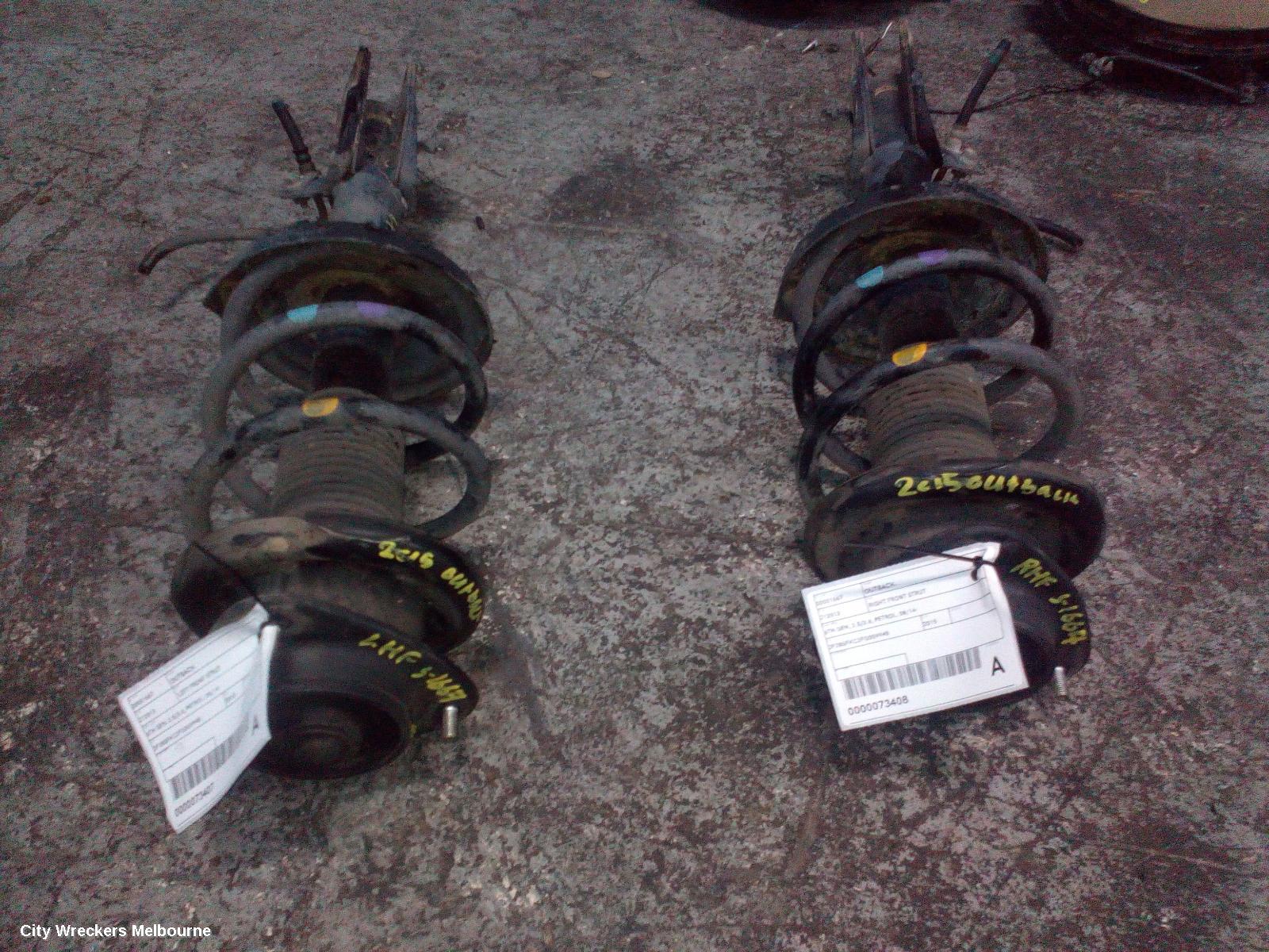SUBARU OUTBACK LEFT FRONT STRUT, 6TH GEN, 2.5/3.6, PETROL, 08/2014 ONWARDS