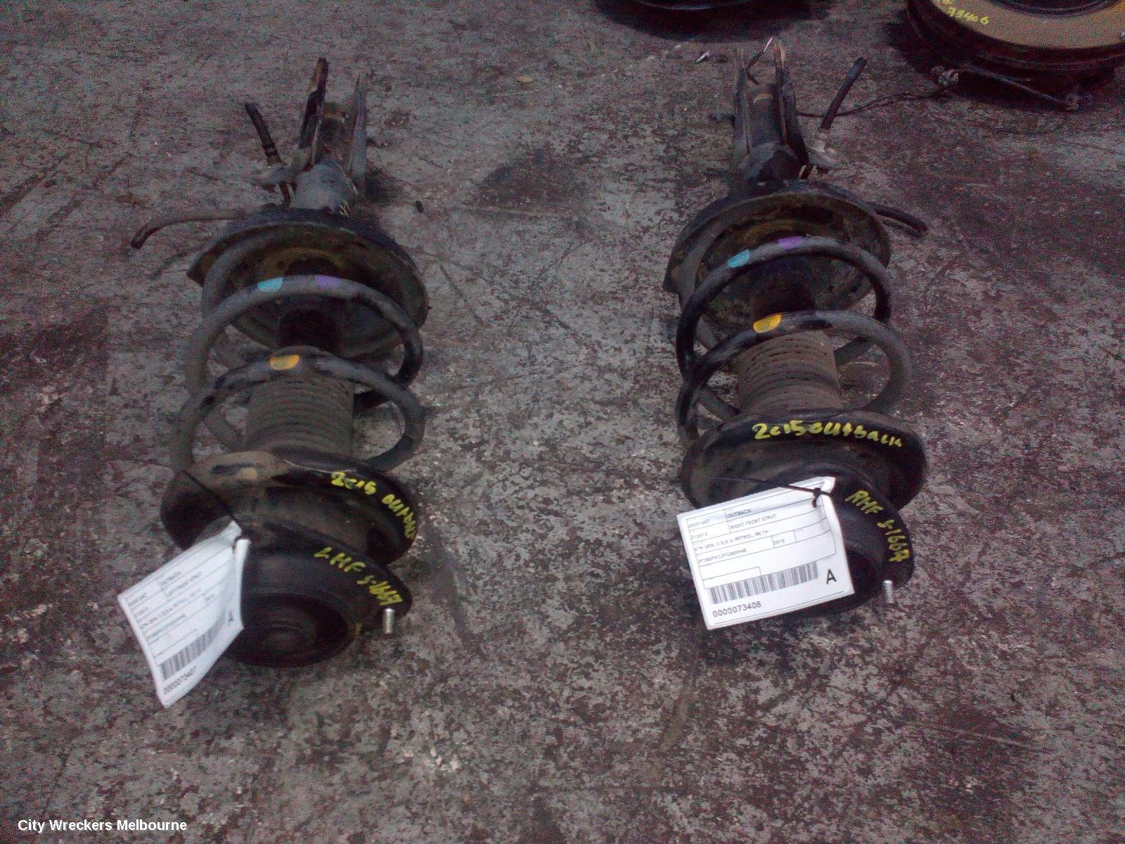 SUBARU OUTBACK RIGHT FRONT STRUT, 6TH GEN, 2.5/3.6, PETROL, 08/2014 ONWARDS