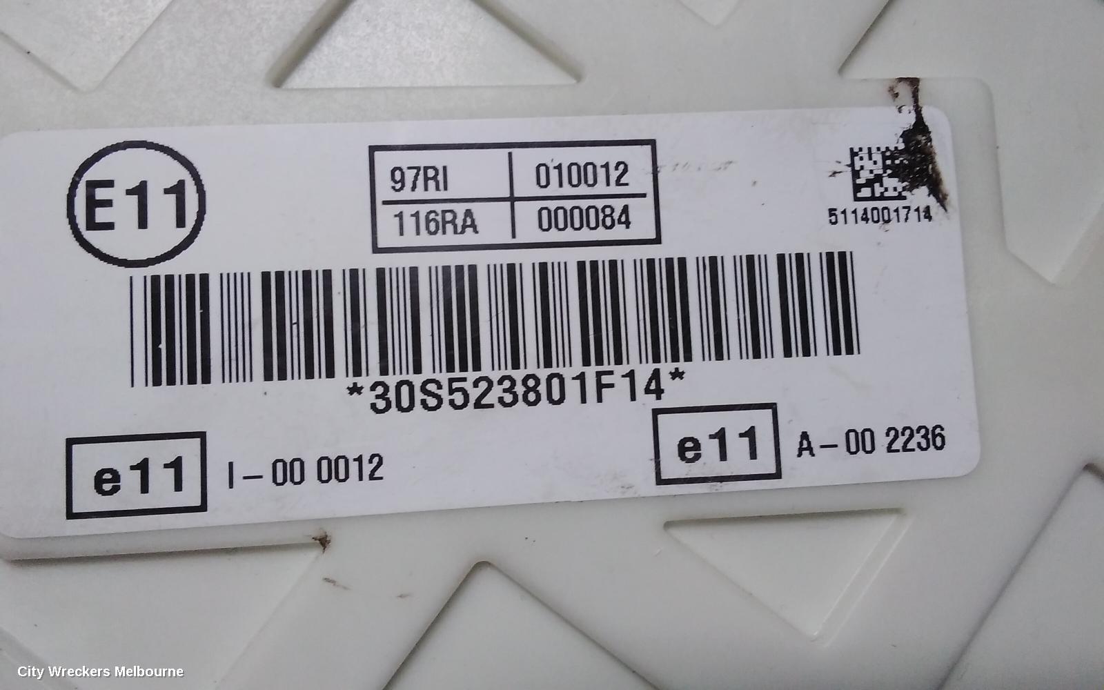 FORD FOCUS ECU, ENGINE ECU, 2.0, PETROL, TURBO, ECU ONLY, LW, 05/2011 - 08/2015