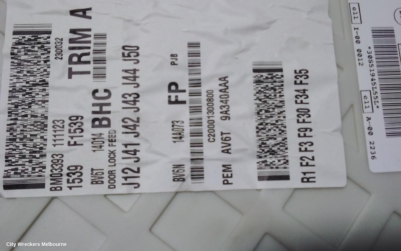 FORD FOCUS ECU, ENGINE ECU, 2.0, DIESEL, TURBO, ECU ONLY, LW, 05/2011 - 08/2015