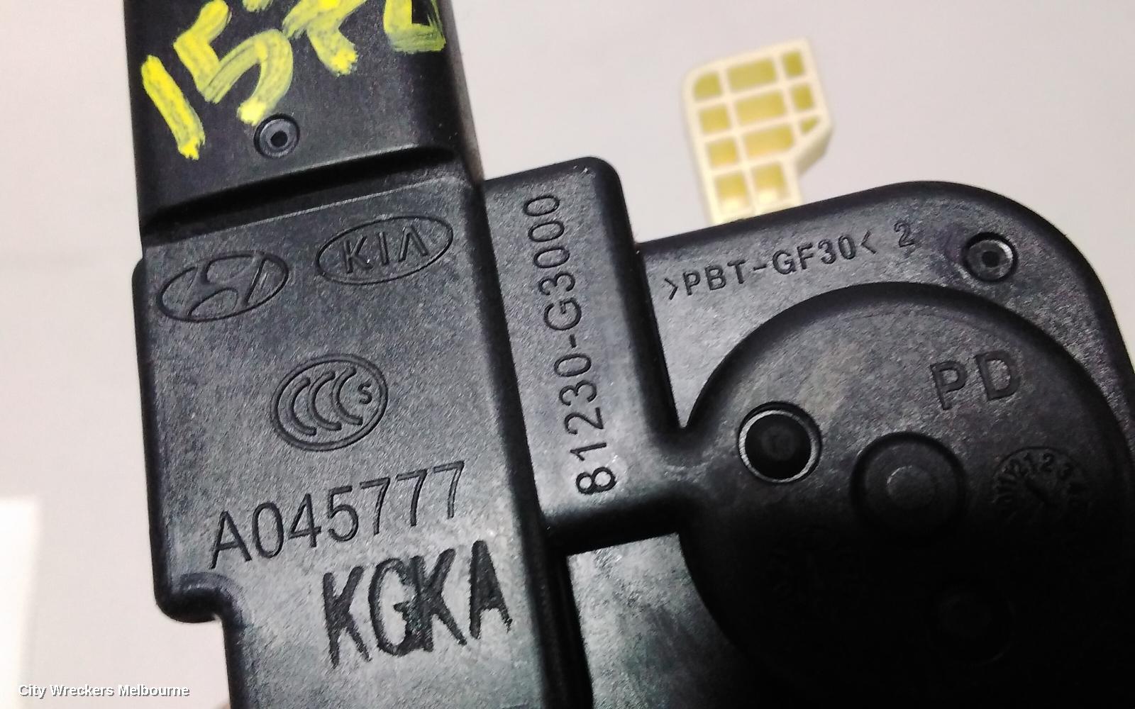 HYUNDAI I30 DOOR/BOOT/GATE LOCK, TAILGATE LOCK, POWER, PD, HATCH (S. KOREA VIN KMHH), STANDARD TYPE, 03/2017 ONWARDS