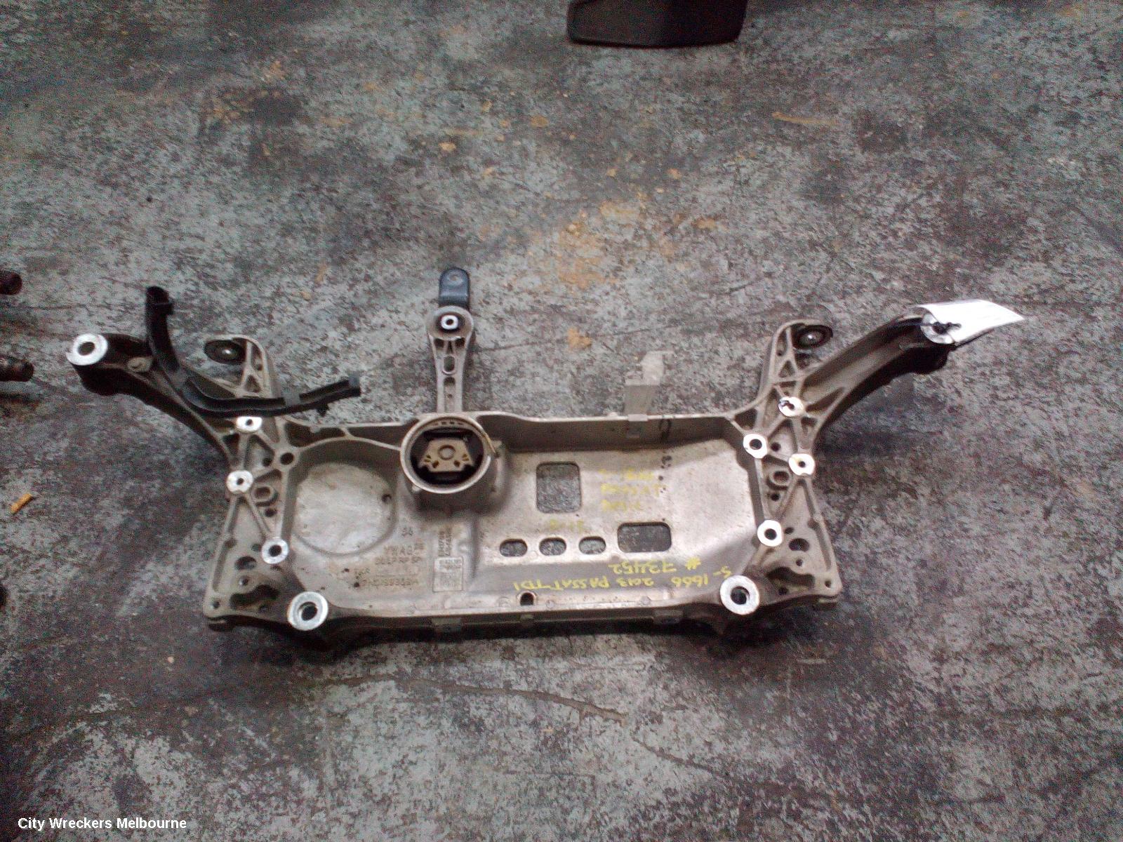 VOLKSWAGEN PASSAT FRT XMEMBER/CRADLE, 3C, 04/2011 - 07/2015