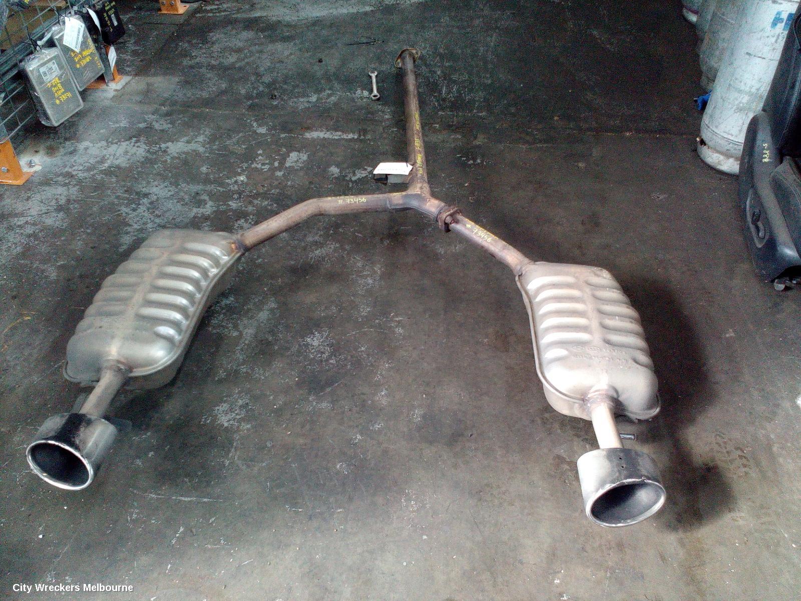 KIA OPTIMA EXHAUST SYSTEM, TF 11/2010 - 10/2015