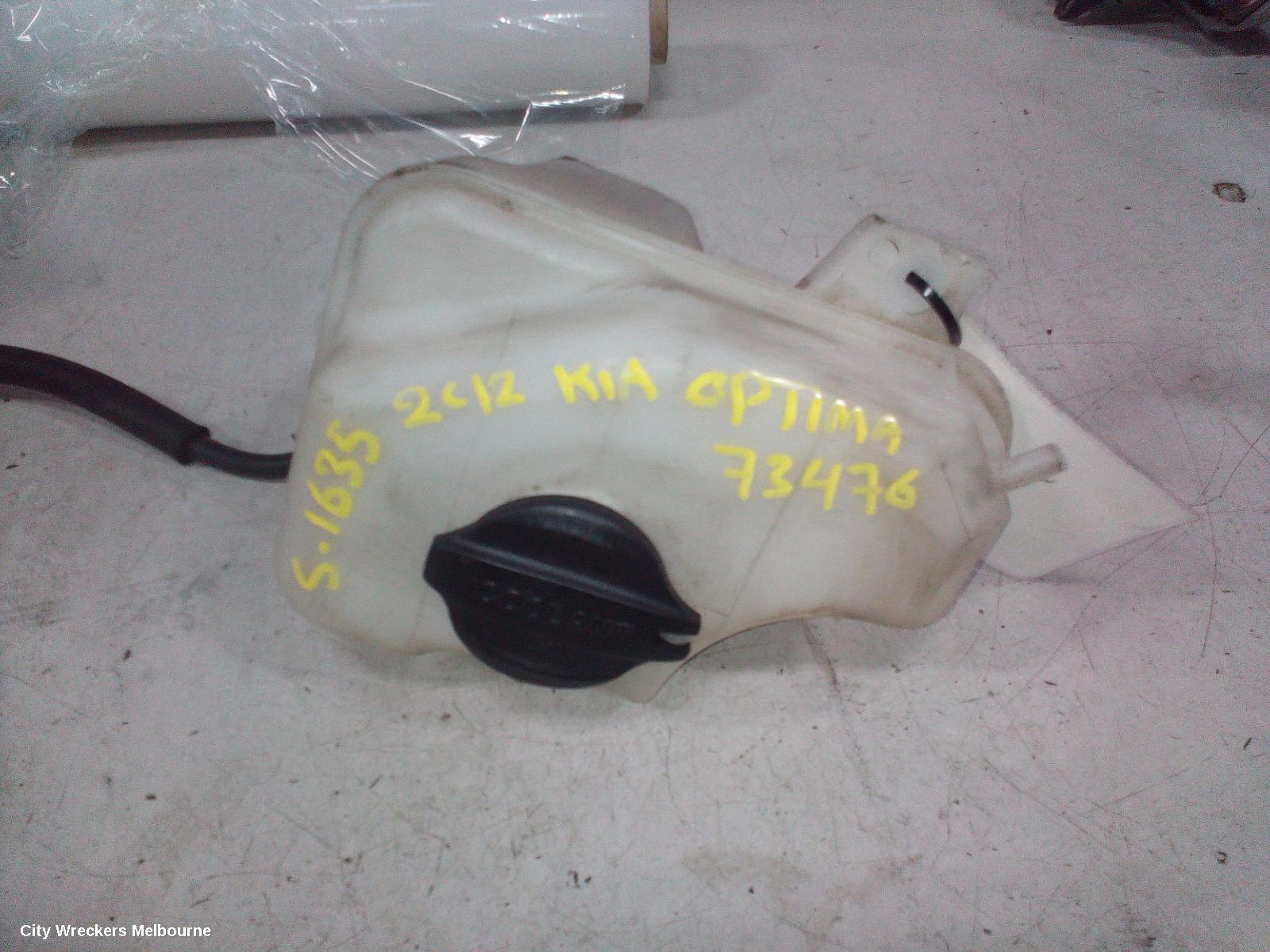 KIA OPTIMA OVERFLOW BOTTLE, TF, 01/2011 - 10/2015