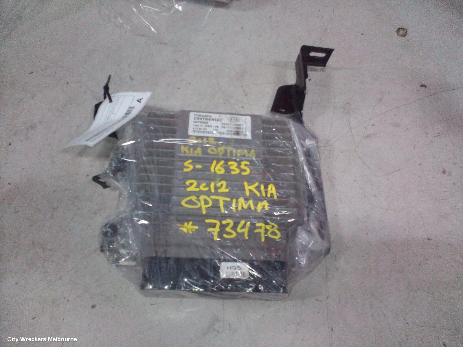 KIA OPTIMA ECU, ENGINE ECU, 2.4, G4KJ, PETROL, ECU ONLY, TF, 01/2011 - 10/2015