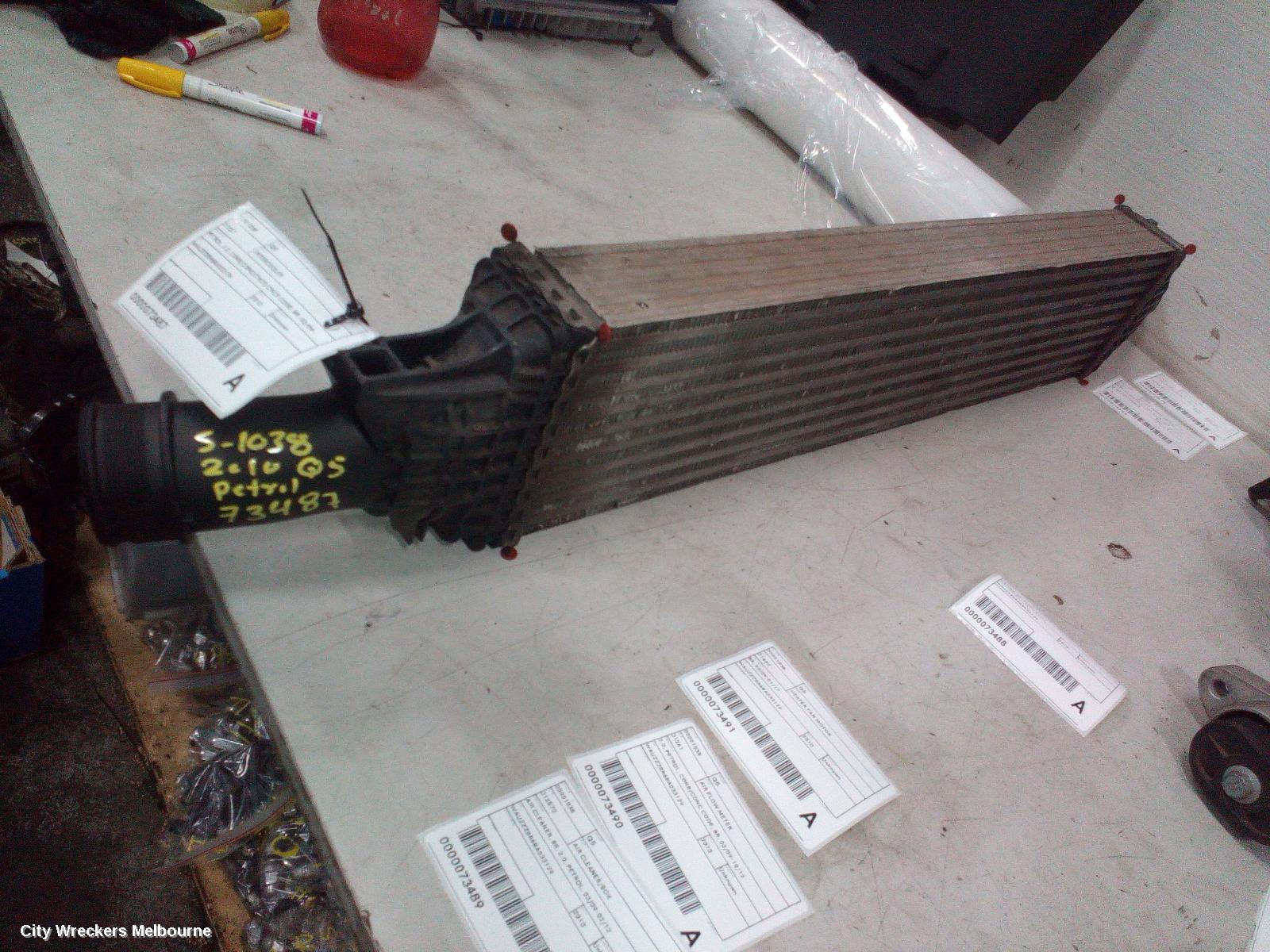 AUDI Q5 INTERCOOLER, PETROL, 2.0, CDNB/CDNC/CNCD/CNCE CODE, 8R, 03/2009 - 01/2017