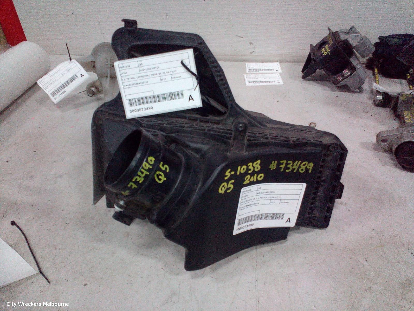 AUDI Q5 AIR FLOW METER, 2.0, PETROL, CDNB/CDNC CODE, 8R, 03/2009 - 10/2012