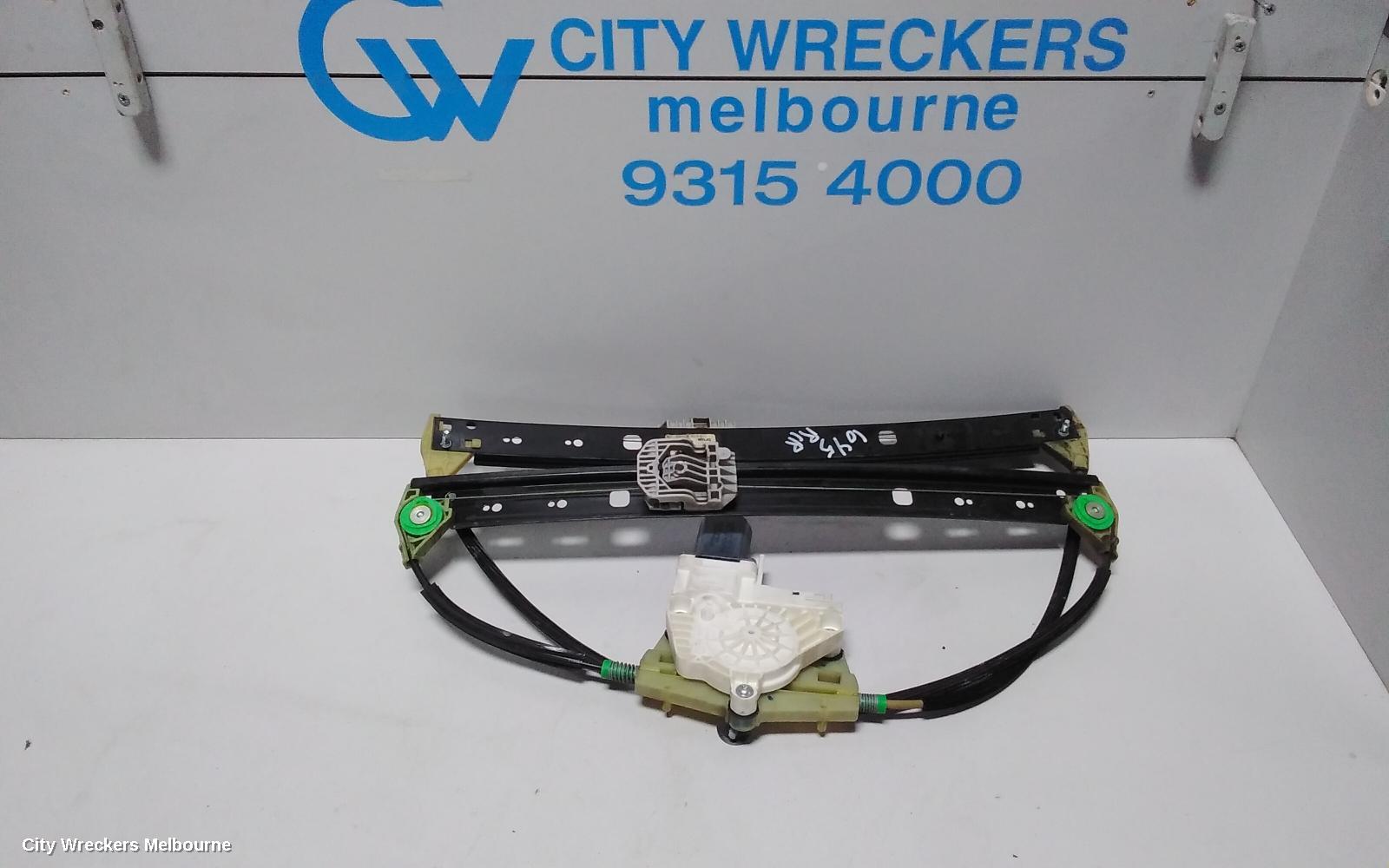 AUDI Q7 RIGHT REAR WND REG/MOTOR, 4L, 09/2006 - 08/2015
