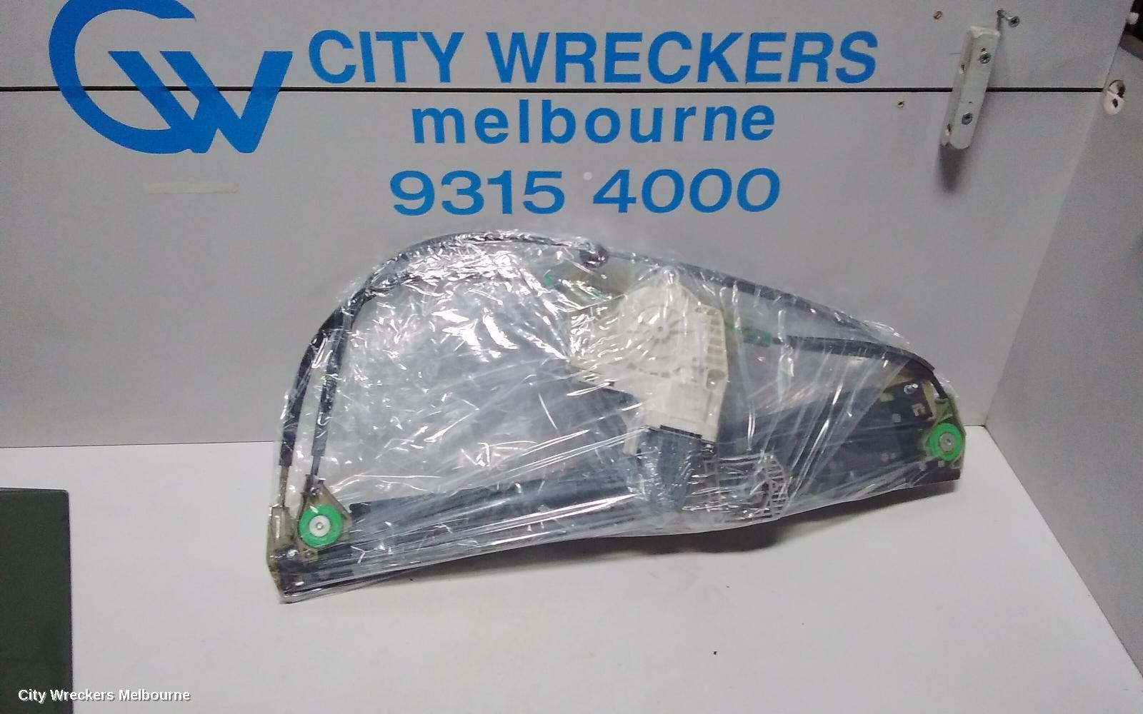 AUDI Q7 RIGHT REAR WND REG/MOTOR, 4L, 09/2006 - 08/2015