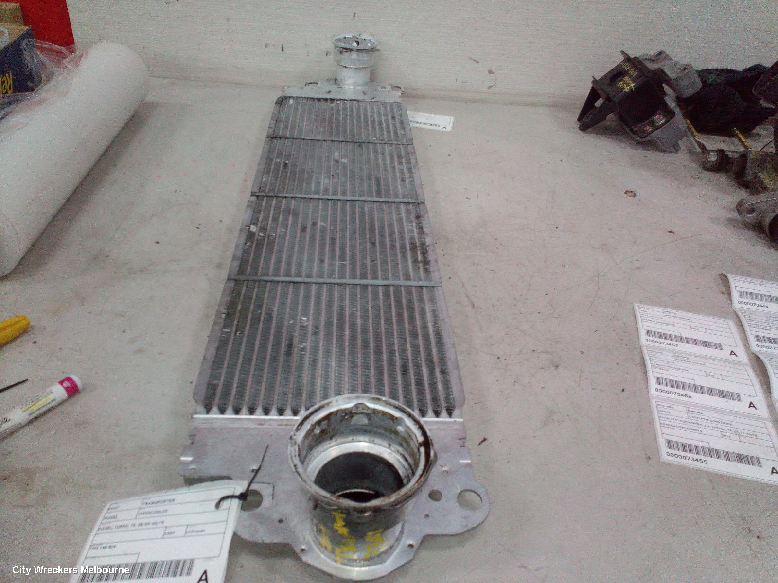 VOLKSWAGEN TRANSPORTER INTERCOOLER, DIESEL, TURBO, T5, 08/2004 - 06/2015