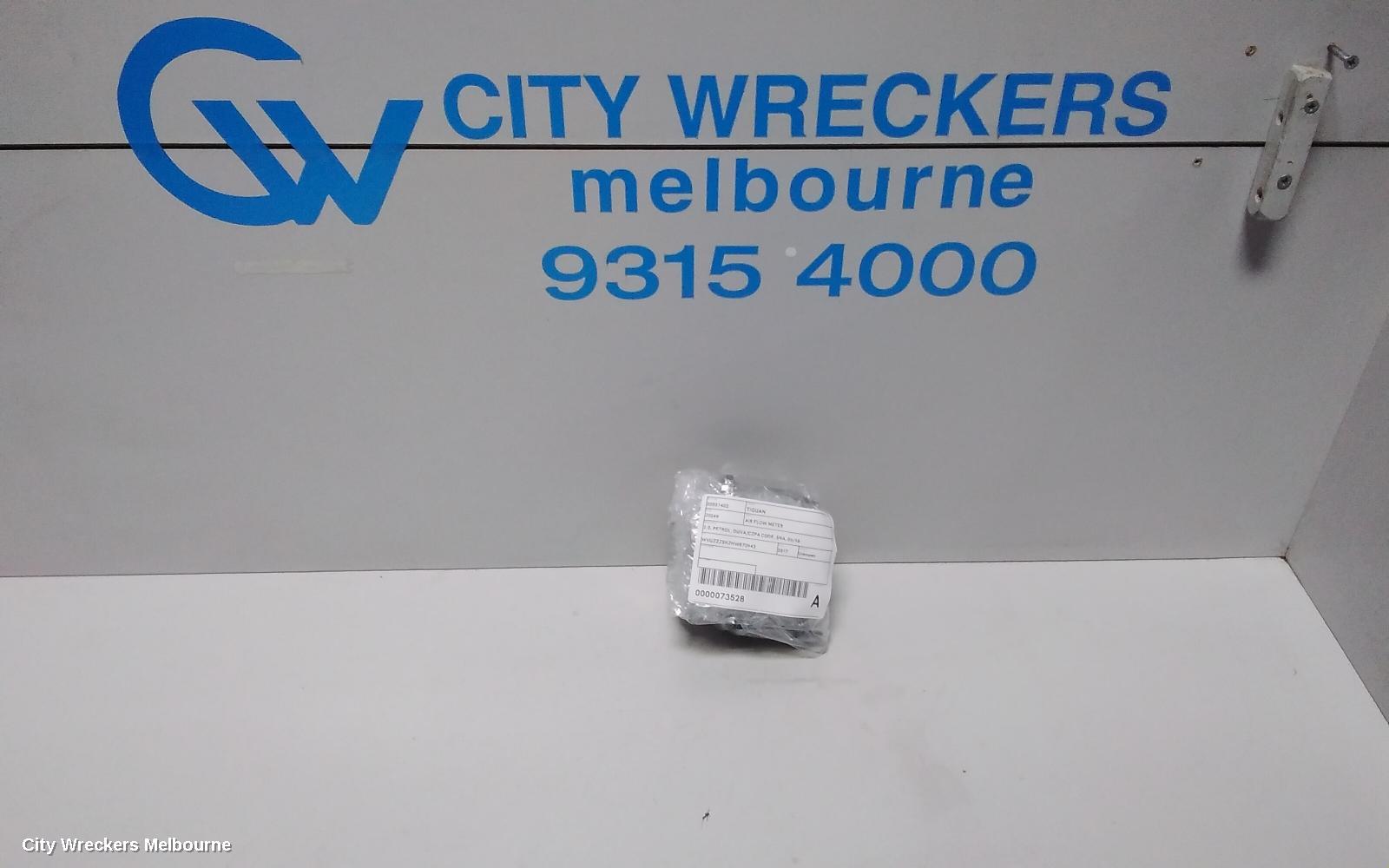 VOLKSWAGEN TIGUAN AIR FLOW METER, 2.0, PETROL, DGVA/CZPA CODE, 5NA, 06/2016 ONWARDS