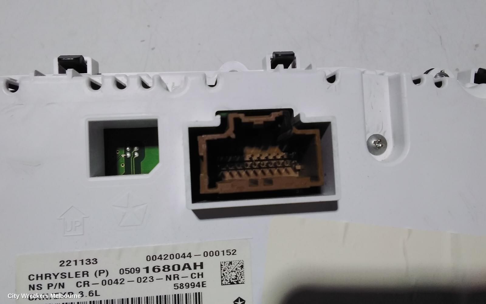 JEEP GRANDCHEROKEE INSTRUMENT CLUSTER, PETROL, 3.6, AUTO T/M, DIGITAL TYPE, WK, 04/2013 ONWARDS