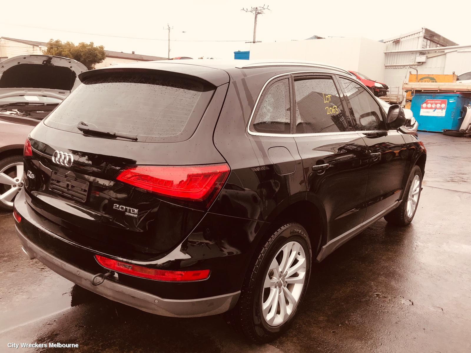 AUDI Q5 LEFT TAILLIGHT, IN TAILGATE, 8R, LED TYPE, 10/2012 - 01/2017