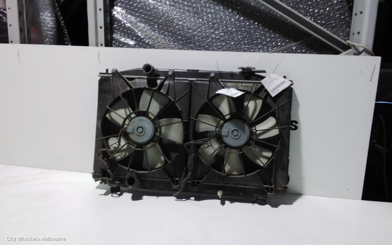HONDA ACCORD FAN, RADIATOR FAN, 2.4, 8TH GEN, EURO (VIN JHMCU), 06/2008 - 12/2015