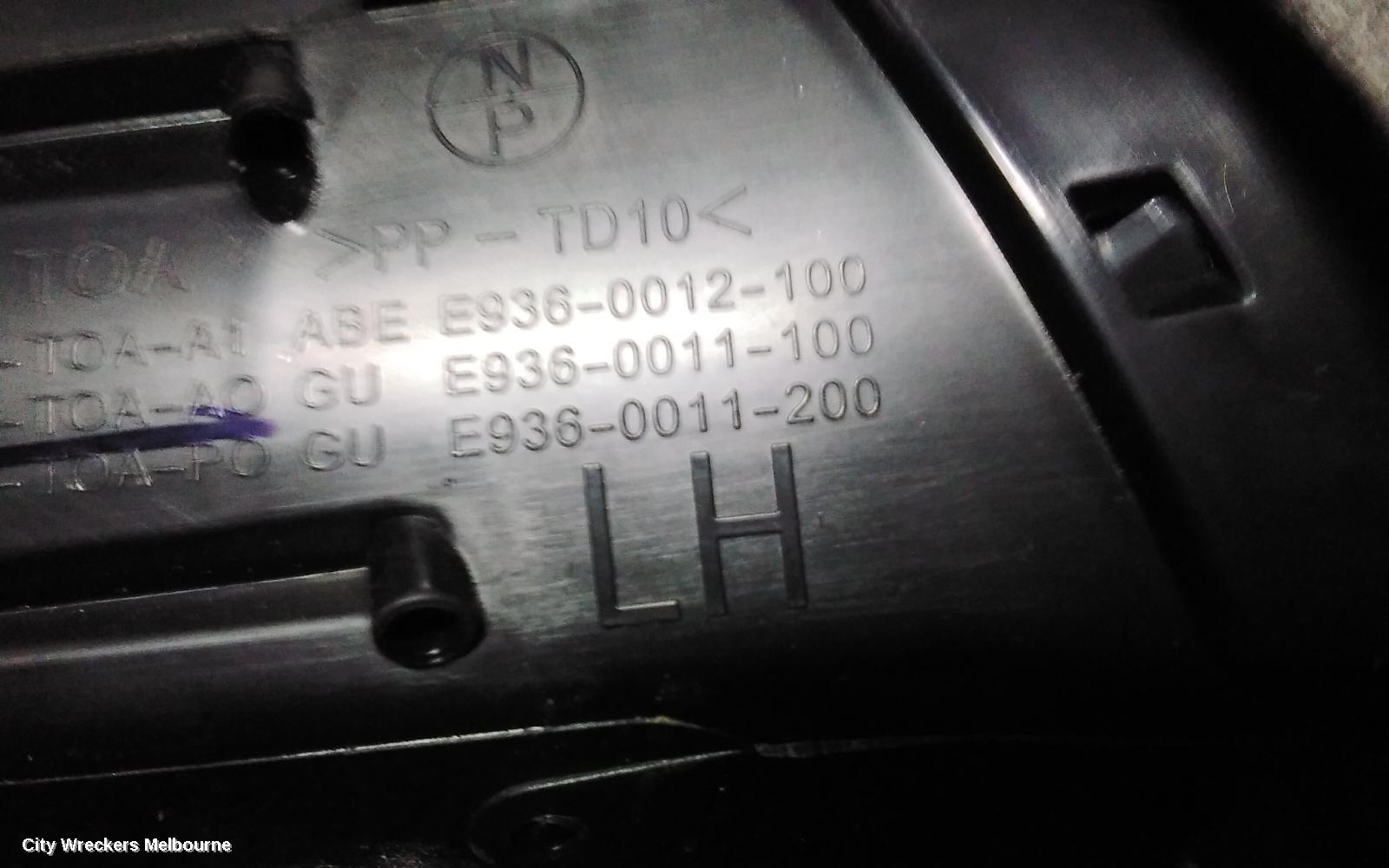 HONDA CRV, RM, 11/2012 - 04/2017, LEFT AIRVENT: 73545