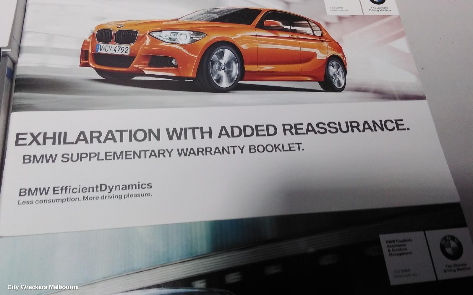 BMW 3 SERIES OWNERS HANDBOOK, F30, PETROL, 11/2011 - 02/2019