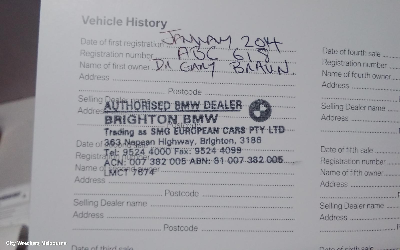 BMW 3 SERIES OWNERS HANDBOOK, F30, PETROL, 11/2011 - 02/2019
