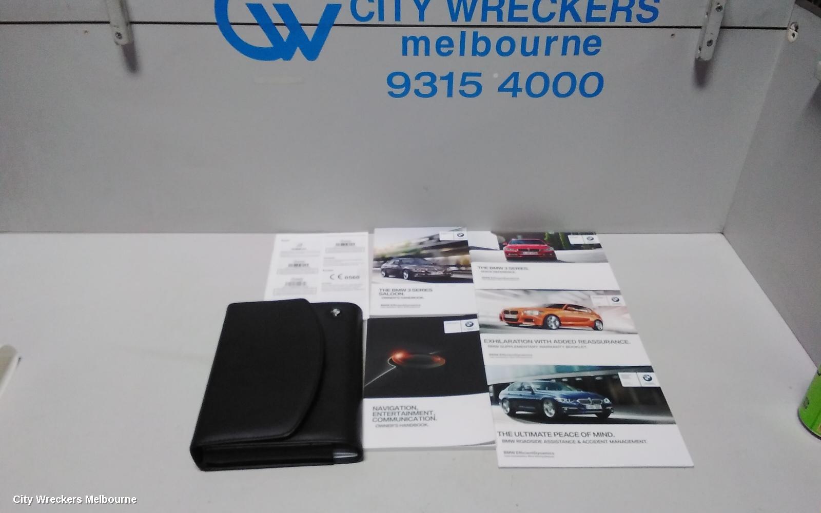 BMW 3 SERIES OWNERS HANDBOOK, F30, PETROL, 11/2011 - 02/2019