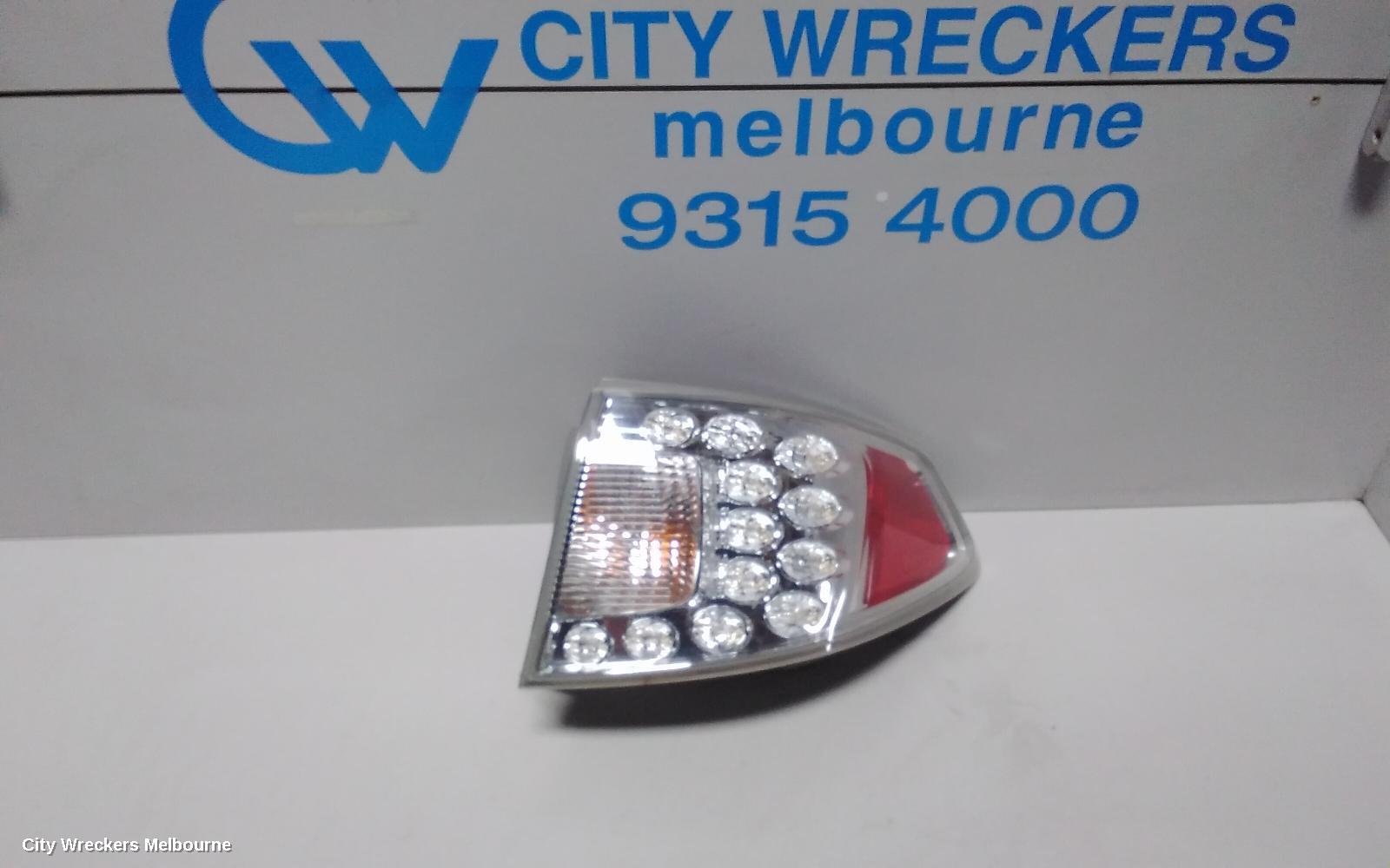 SUBARU IMPREZA RIGHT TAILLIGHT, G3, HATCH, IN BODY, 04/2007 - 11/2011