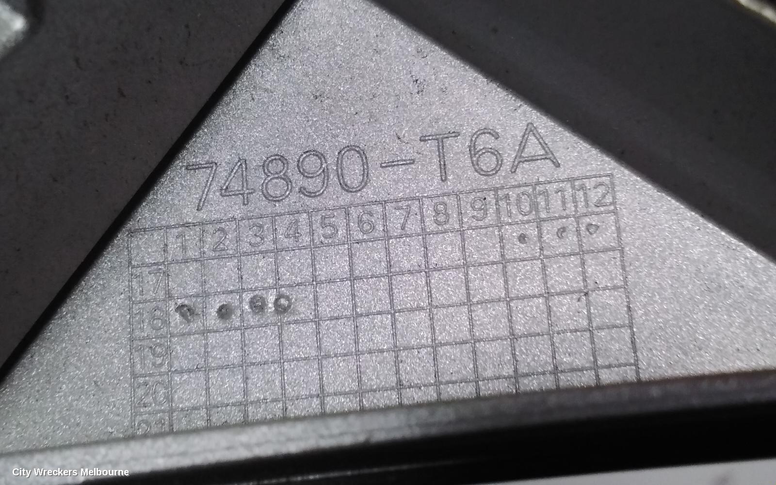 HONDA ODYSSEY REAR GARNISH, RC1, TAILGATE GARNISH (UPPER), 02/2014 - 12/2020