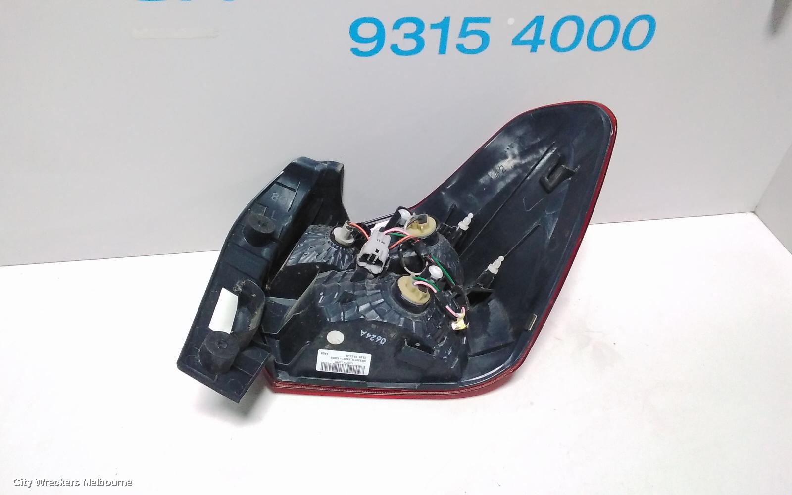 SUBARU IMPREZA LEFT TAILLIGHT, G4, HATCH, IN BODY, 12/2011 - 10/2016
