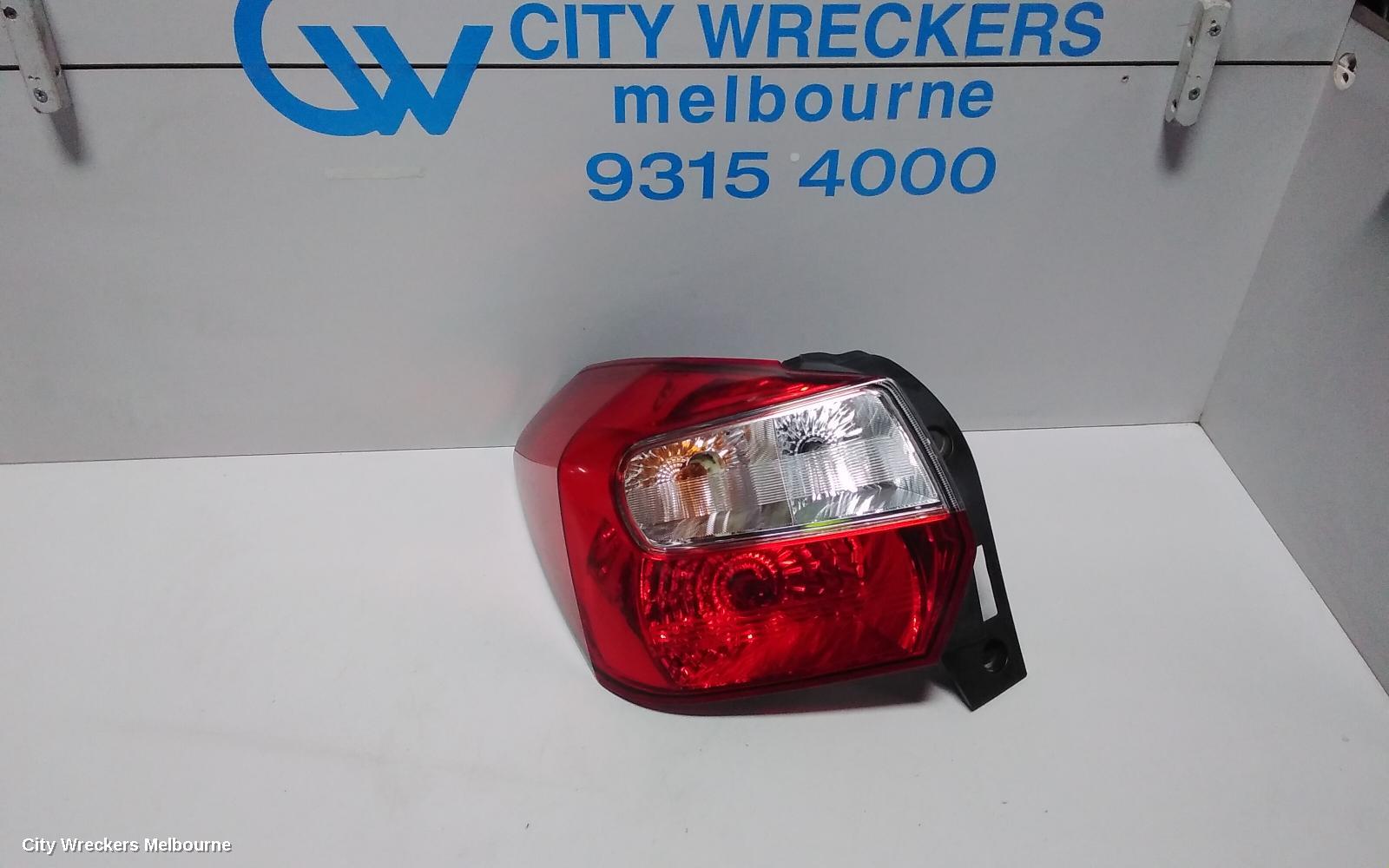 SUBARU IMPREZA LEFT TAILLIGHT, G4, HATCH, IN BODY, 12/2011 - 10/2016