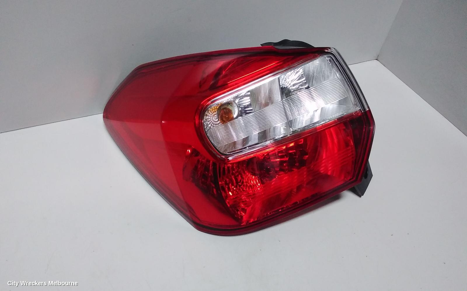 SUBARU IMPREZA LEFT TAILLIGHT, G4, HATCH, IN BODY, 12/2011 - 10/2016