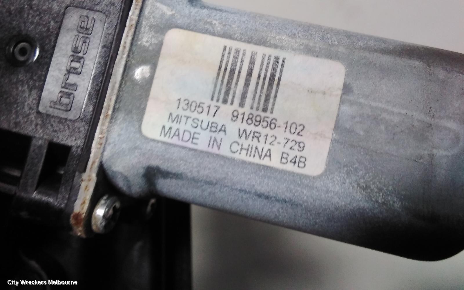 LAND ROVER RANGEROVER EVOQUE LEFT FRONT WINDOW REG/MOTOR, DOOR REG ASSY (REG AND MOTOR), 5DR, L538, 11/2011 - 01/2019