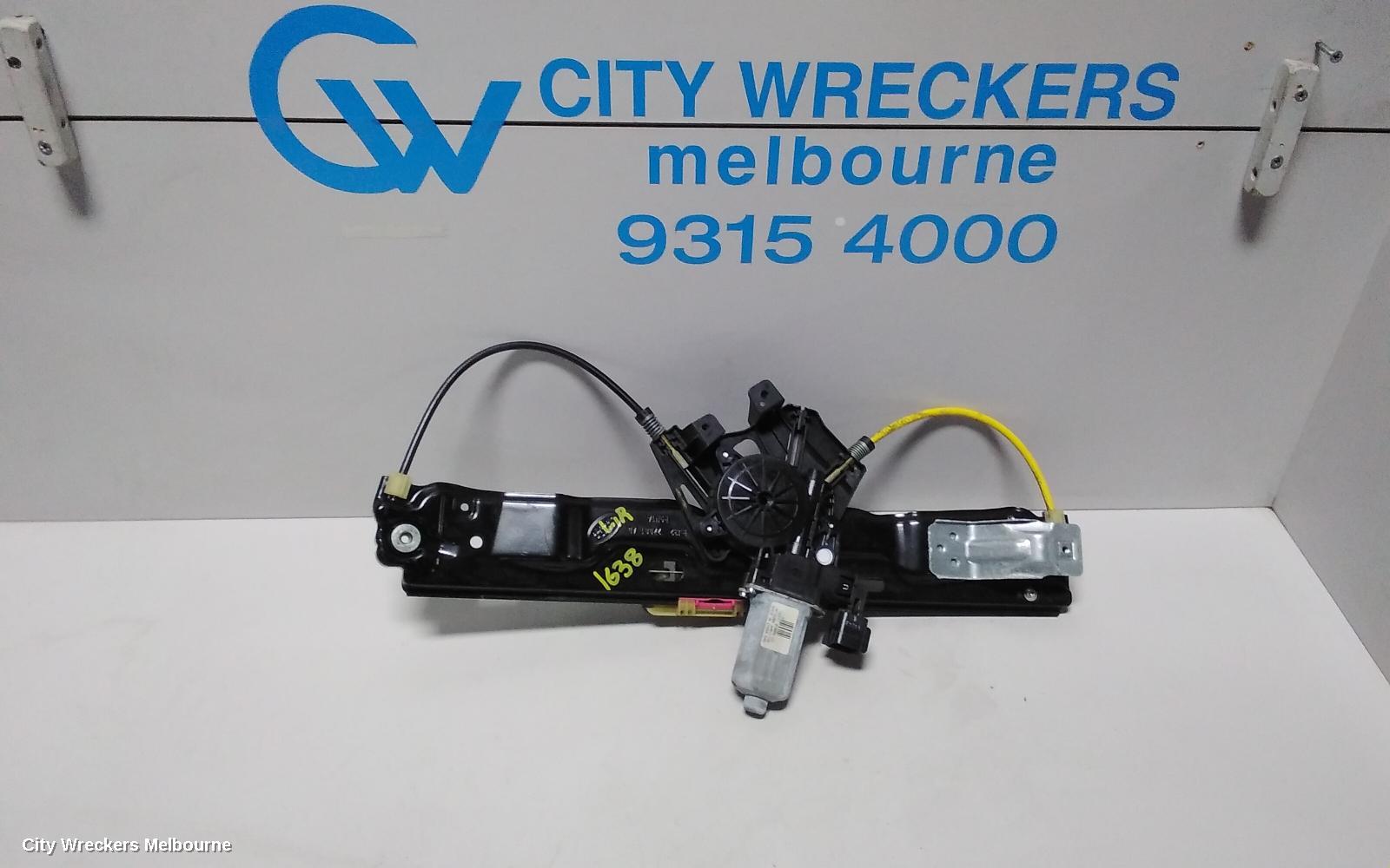 LAND ROVER RANGEROVER EVOQUE LEFT REAR WND REG/MOTOR, DOOR REG ASSY (REG AND MOTOR), 5DR, L538, 11/2011 - 01/2019