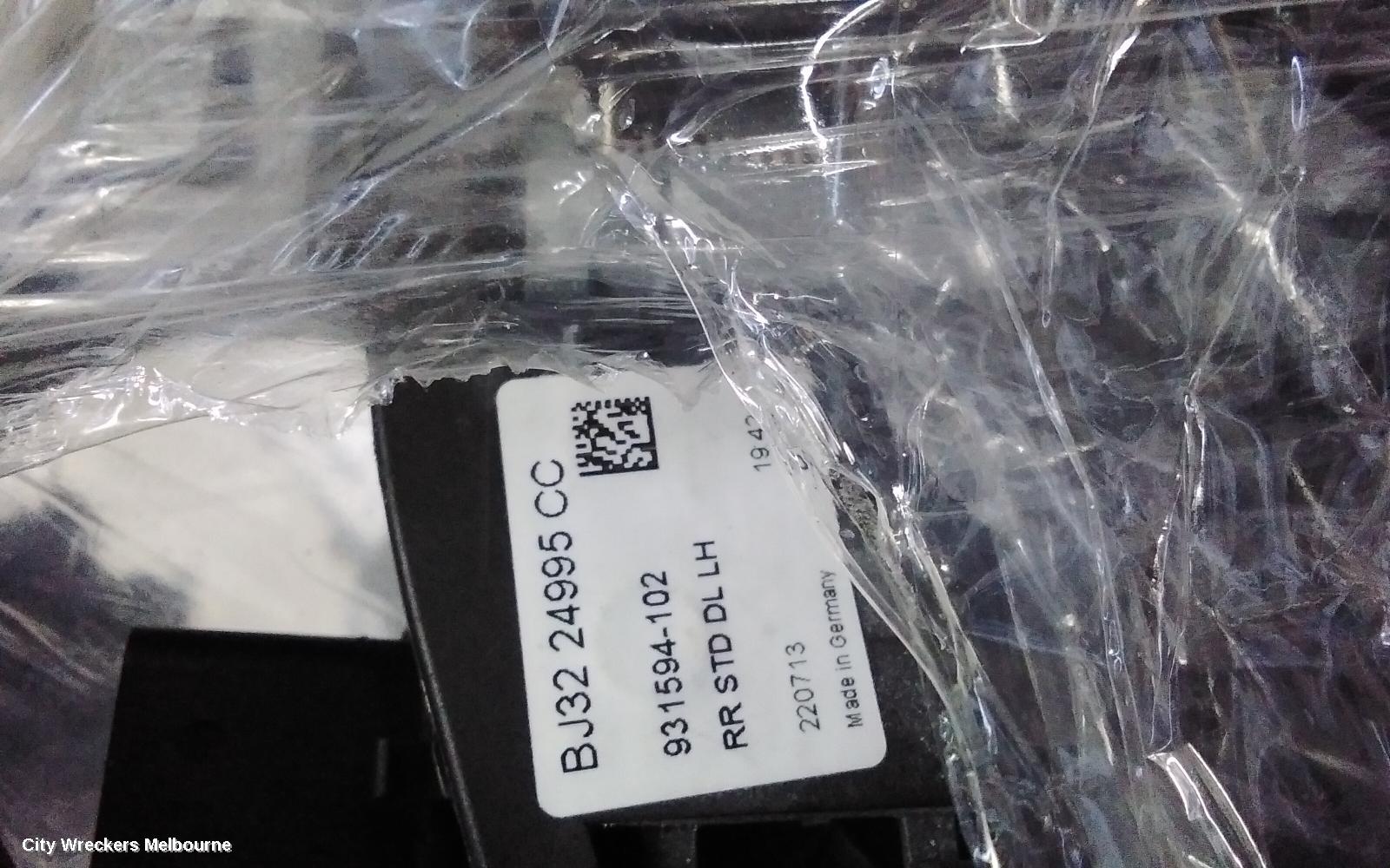 LAND ROVER RANGEROVER EVOQUE DOOR/BOOT/GATE LOCK, LEFT REAR DOOR LOCK, L538, W/ KEYLESS START TYPE (ONE WIRE PLUG), 11/2011 - 01/2019