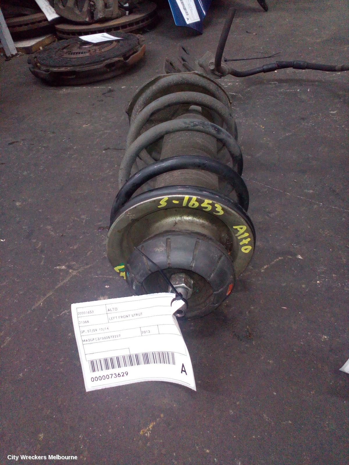 SUZUKI ALTO LEFT FRONT STRUT, GF, 07/2009 - 12/2014