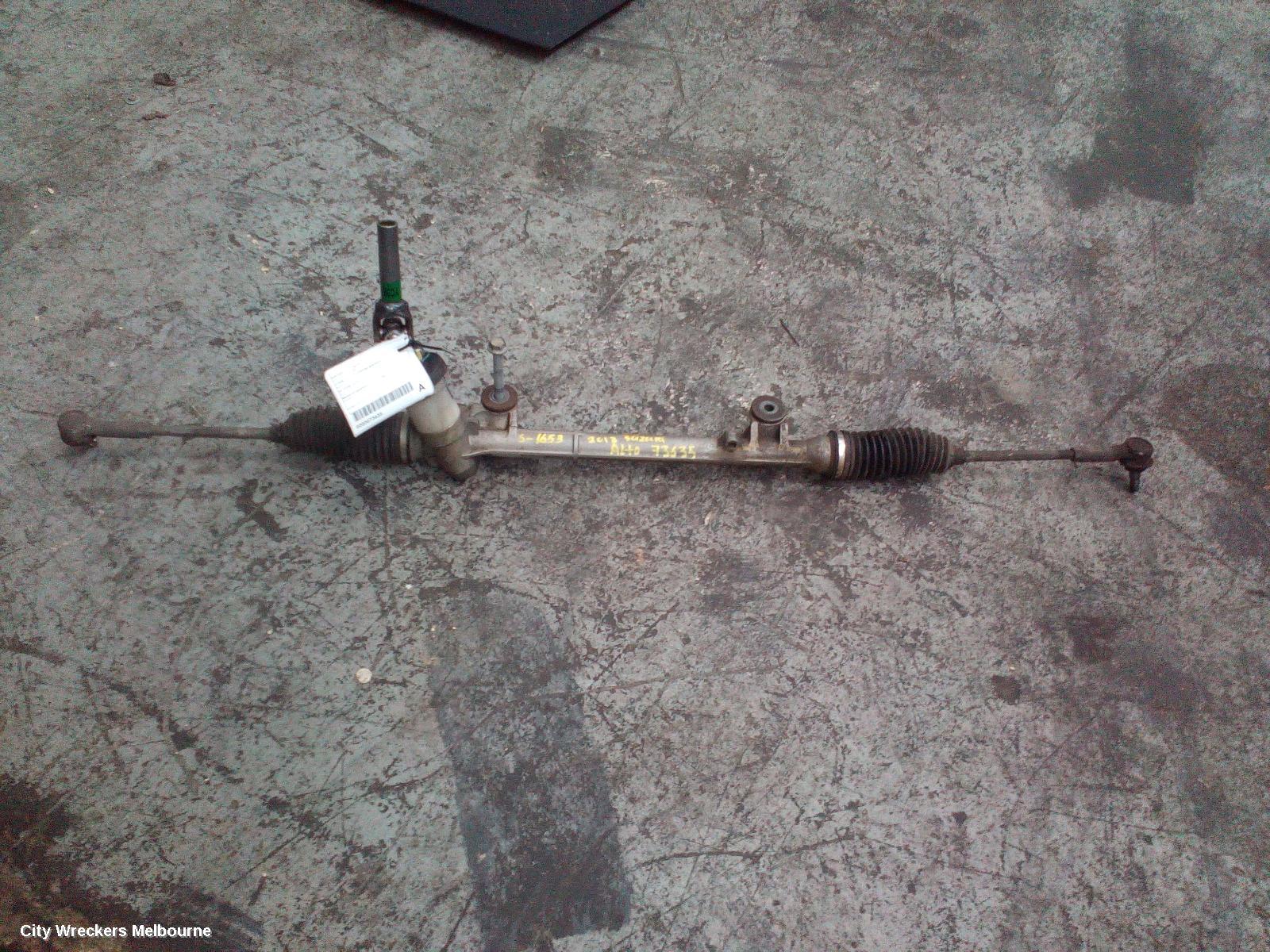 SUZUKI ALTO STEERING BOX/RACK, GF, 07/2009 - 12/2014