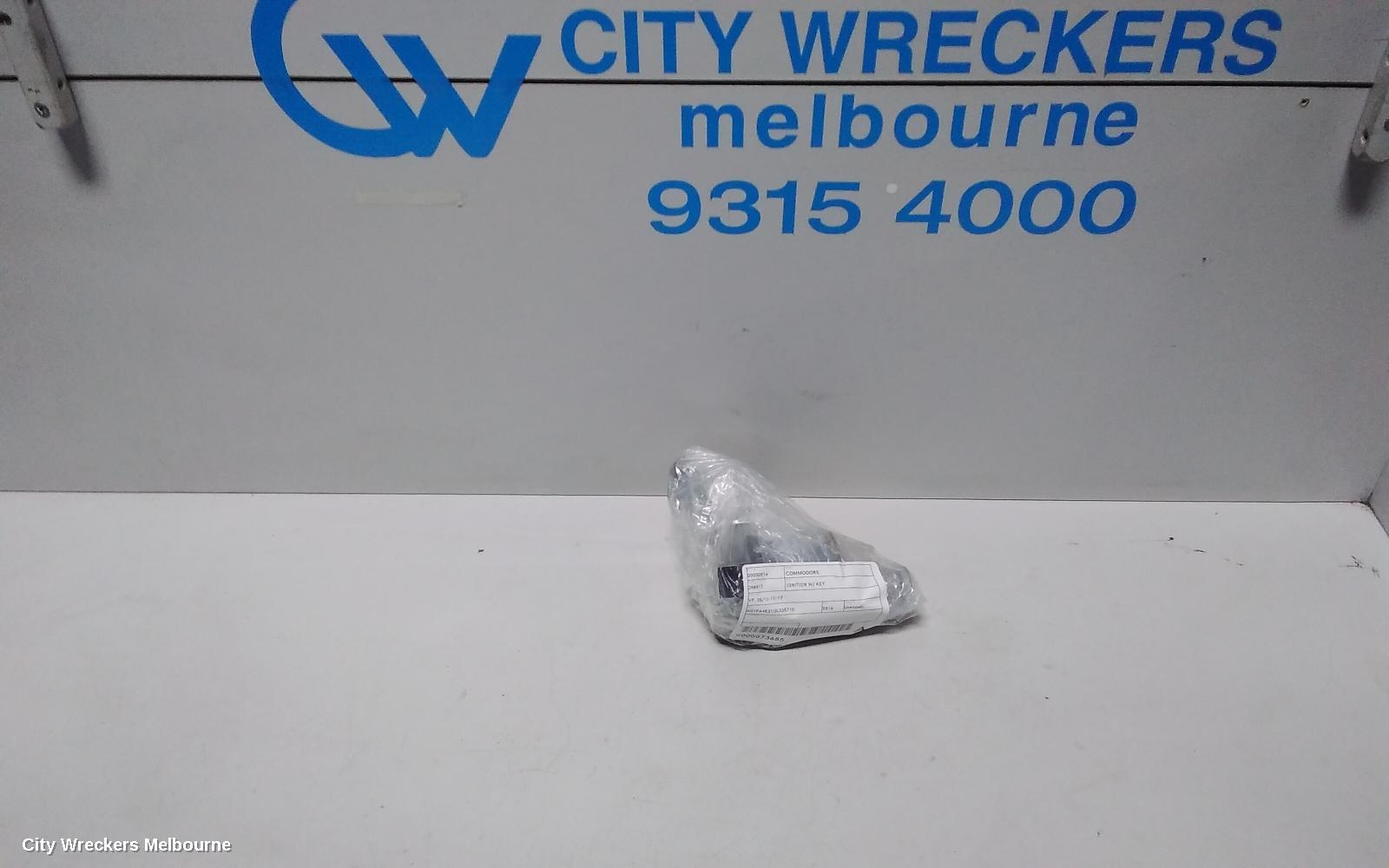 HOLDEN COMMODORE IGNITION W/ KEY, VF, KEY START TYPE, 05/2013 - 12/2017
