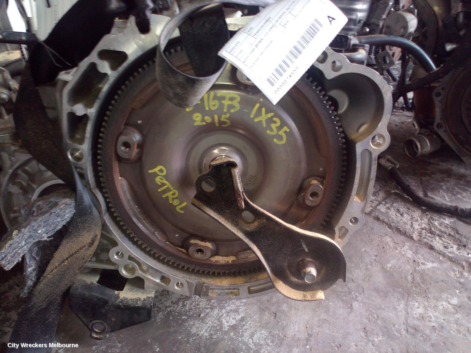 HYUNDAI IX35 TRANS/GEARBOX, AUTO, FWD, PETROL, 2.0, G4NC, LM SERIES, 06/2013 - 01/2016