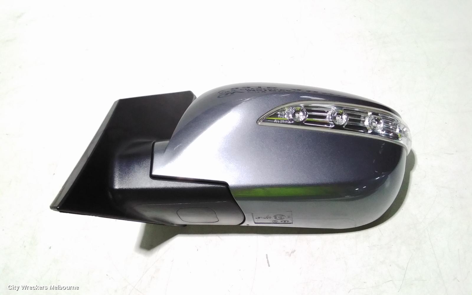 HYUNDAI IX35 LEFT DOOR MIRROR, LM SERIES, POWER FOLD (8 PIN), 11/2009 - 01/2016