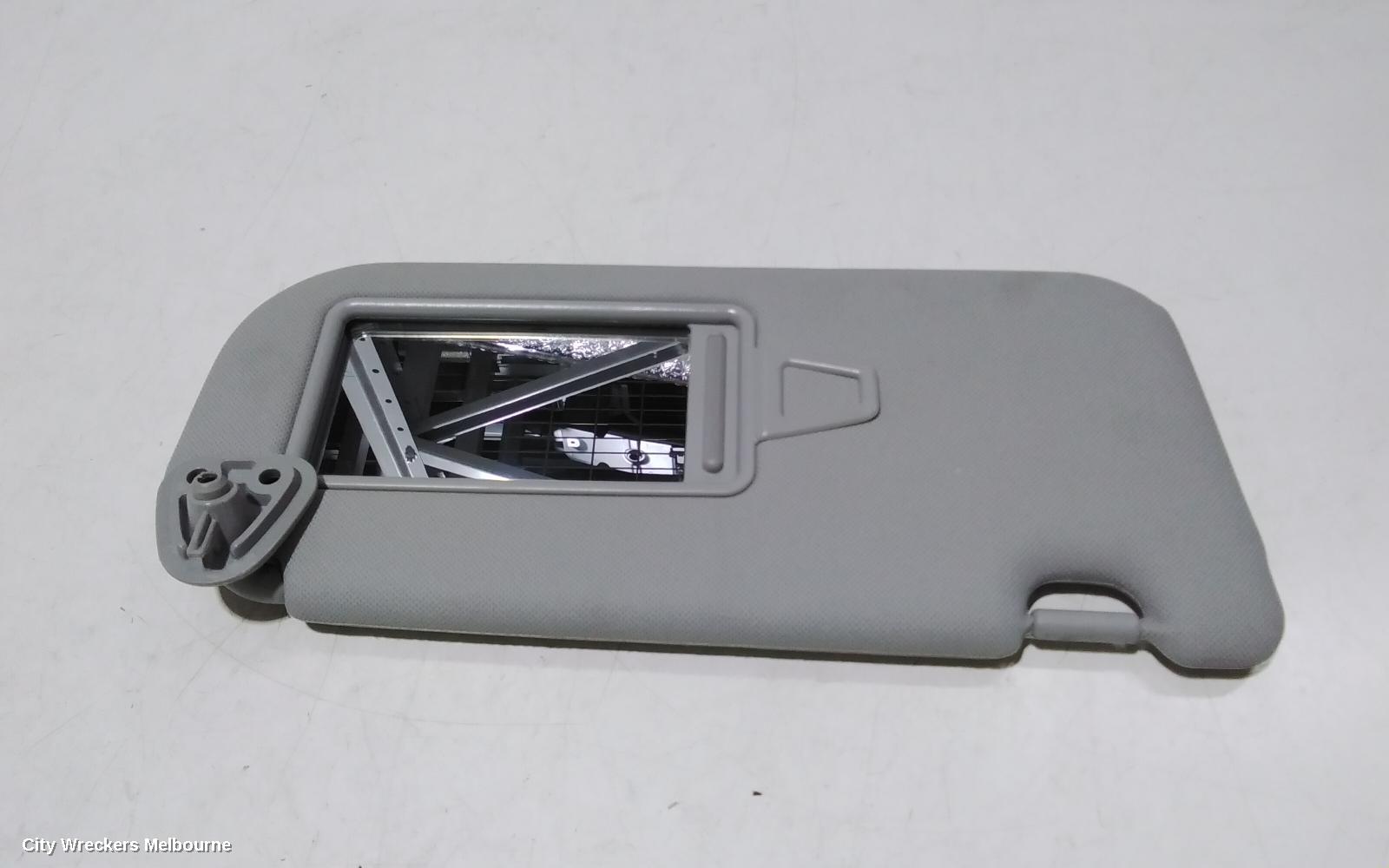 HYUNDAI IX35 SUNVISOR, LM SERIES, RH SIDE, NON LAMP & EXTENSION TYPE, 11/2009 - 01/2016