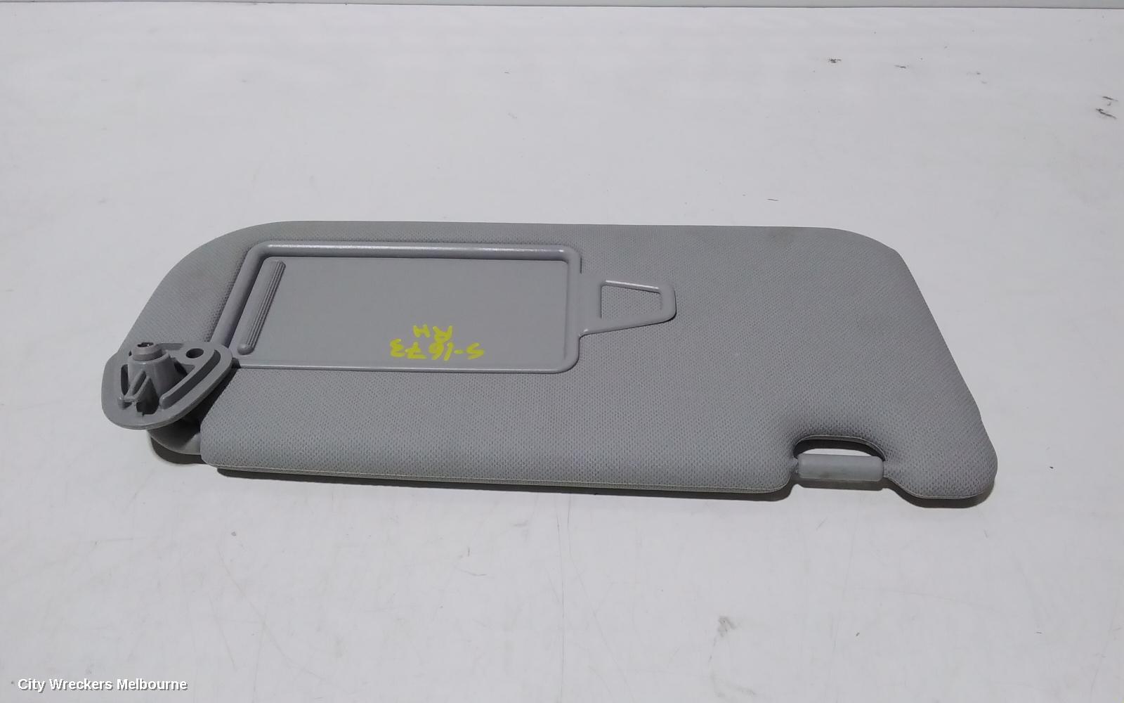 HYUNDAI IX35 SUNVISOR, LM SERIES, RH SIDE, NON LAMP & EXTENSION TYPE, 11/2009 - 01/2016
