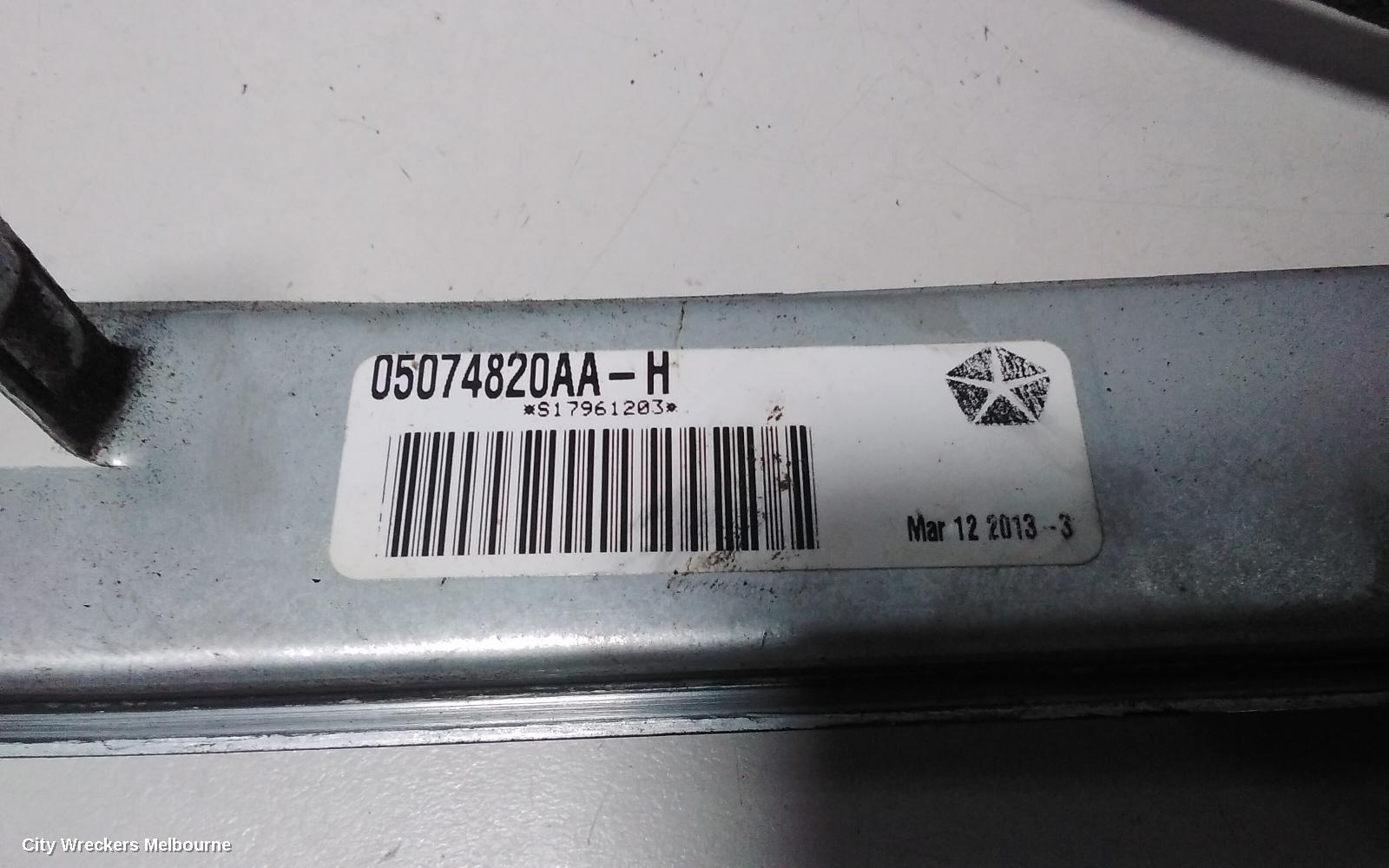 JEEP COMPASS RIGHT FRONT WINDOW REG/MOTOR, MK, 07/2011 - 12/2016